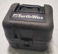 Closed Turtle Wax black carry case front view