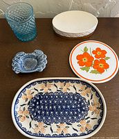 All five items arranged together