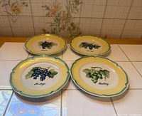 Four plates showing all fronts