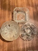 Top view of the three bowls together