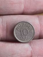 Reverse side NORGE 10 ØRE