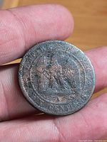 Reverse showing eagle on thunderbolt, legend, and mint mark A