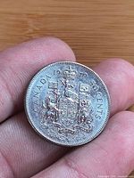 Reverse side showing Canadian Coat of Arms, date 1979, denomination