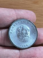 Obverse with Mackenzie Bowell portrait and 1894 date