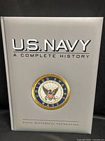 Front cover showing title and U.S. Navy crest