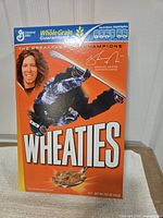 Front of Wheaties Shaun White cereal box