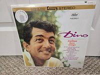Front cover of sealed Dean Martin Italian Love Songs LP