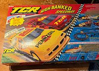 Original box top showing product graphics and branding