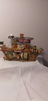 Full view of Boyds Bears Noah’s Ark figurine front left side