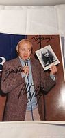 Full view of signed 8x10 photo showing Robert O’Reilly with Gowron insert