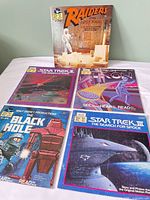 Front covers of all five Read-Along books displayed