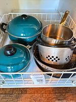 All items together in cabinet drawer