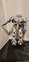 Full standing view of Megatron figure