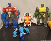 Group shot of four Hero Mashers figures