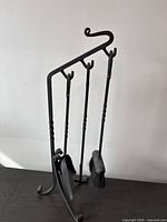 Full view of stand and tools