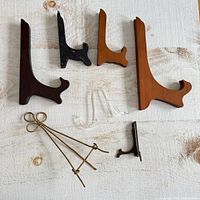 All seven stands laid out for overview