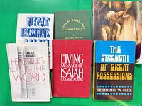 All six books front covers shown together