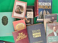 Group shot of all books laid out showing covers and titles