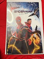 Full view of the sealed Spider-Man: No Way Home poster