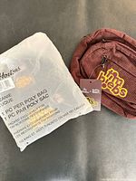 Toque and original poly bag packaging