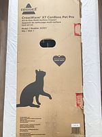 Front of original BISSELL CrossWave X7 Cordless Pet Pro box showing model number 3055Y