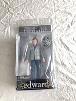 Front of sealed NECA Twilight Edward Cullen action figure in blister packaging