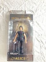 Front view of sealed New Moon Alice action figure blister pack