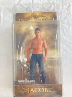 Front view of sealed Jacob Black figure in blister pack