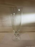 Full view of Schott Zwiesel Conte footed pilsner glass