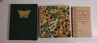 Three stamp albums/stock books closed