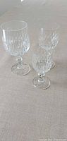 All three Schott Zwiesel Tango crystal glasses grouped