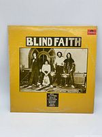 Front of sleeve displaying title and band photo