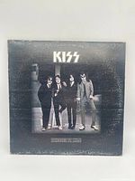 front of sleeve with band photo and title