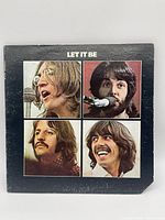 Front cover showing album artwork and wear