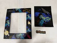 Front of frame, insert, patch