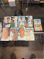 All nine Topps Super cards laid out 3×3