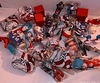 Overview of all 28 Cat in the Hat toys, many in sealed polybags
