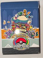 Front view of Pokémon World Championships 2016 deck box