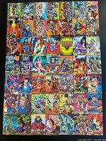 Front view showing array of Skeleton Warriors cards