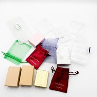 Group shot of all boxes, pouches and plastic organizers