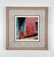 Full view of framed photograph