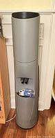 Full view of gray Pacifik Thermo Concepts water cooler
