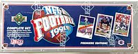 Front of sealed 1991 Upper Deck NFL Football Premiere Edition box