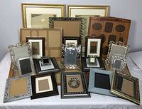 Full lot of assorted frames front view