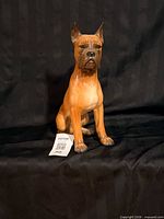 Front view of Goebel Boxer figurine