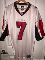 Front view showing number 7 and team text