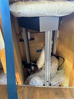 3D printer frame inside protective crate