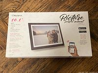 Front of sealed retail box showing product image and specifications