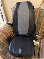 Front view of massage seat cushion