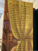 Dust jacket rear flap showing synopsis and $19.95 price